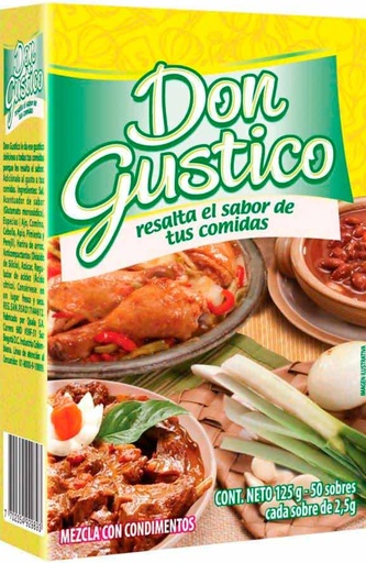 [10810003] DON GUSTICO CONDIMENTO 60*50UND