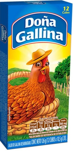 [19092103] DONA GALLINA CALDO 72*12un