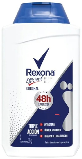 [68530222] REXONA TALCO EFFICIENT ORIGI 12*55gr
