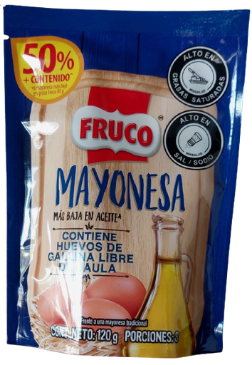 [68903682] FRUCO MAYONESA DP 24*120gr