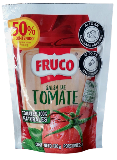 [68903685] FRUCO SALSA TOMATE DP 24*120gr