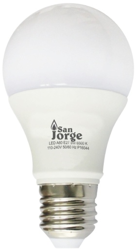 [1207065] SAN JORGE BOMBILLO LED 9W *12UND