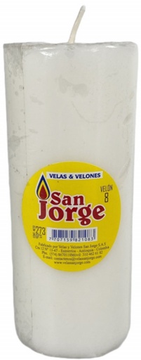 [1601023] SAN JORGE VELON BLANCO # 8*60UND