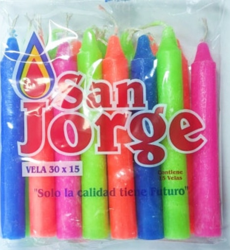 [1601053] SAN JORGE VELA COLOR 30*15