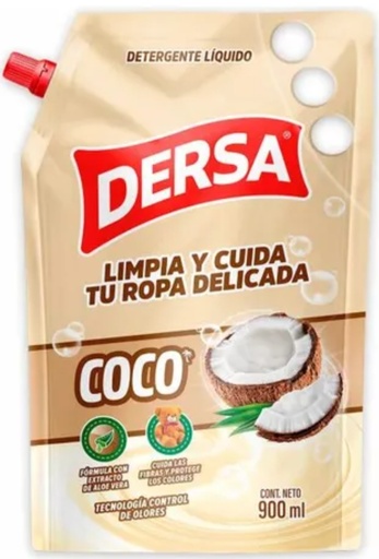 [01206089] DERSA DETERGENTE LIQUIDO DP COCO12*900ml