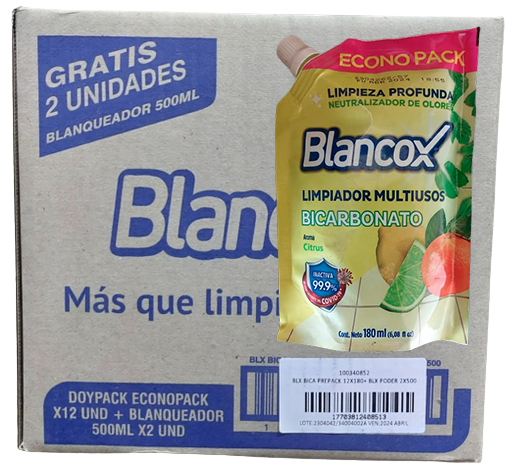 [100340852] BLANCOX MULTIUSO BICARB 12*180+2 PN*500