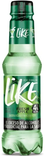 [21230000] LIKE FRESH VODKA Y MANZANA VERDE 24*300ml