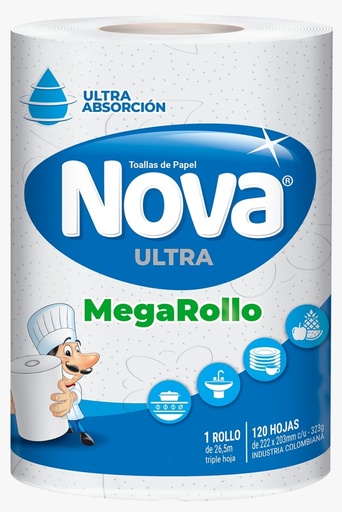 [1106002] NOVA TOALLA COCINA ULTRA DH 24*1