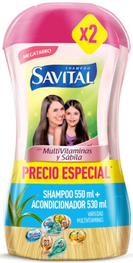 [67613216] SAVITAL SH MULTIV*550+AC MULTIV*550 CAJ*6